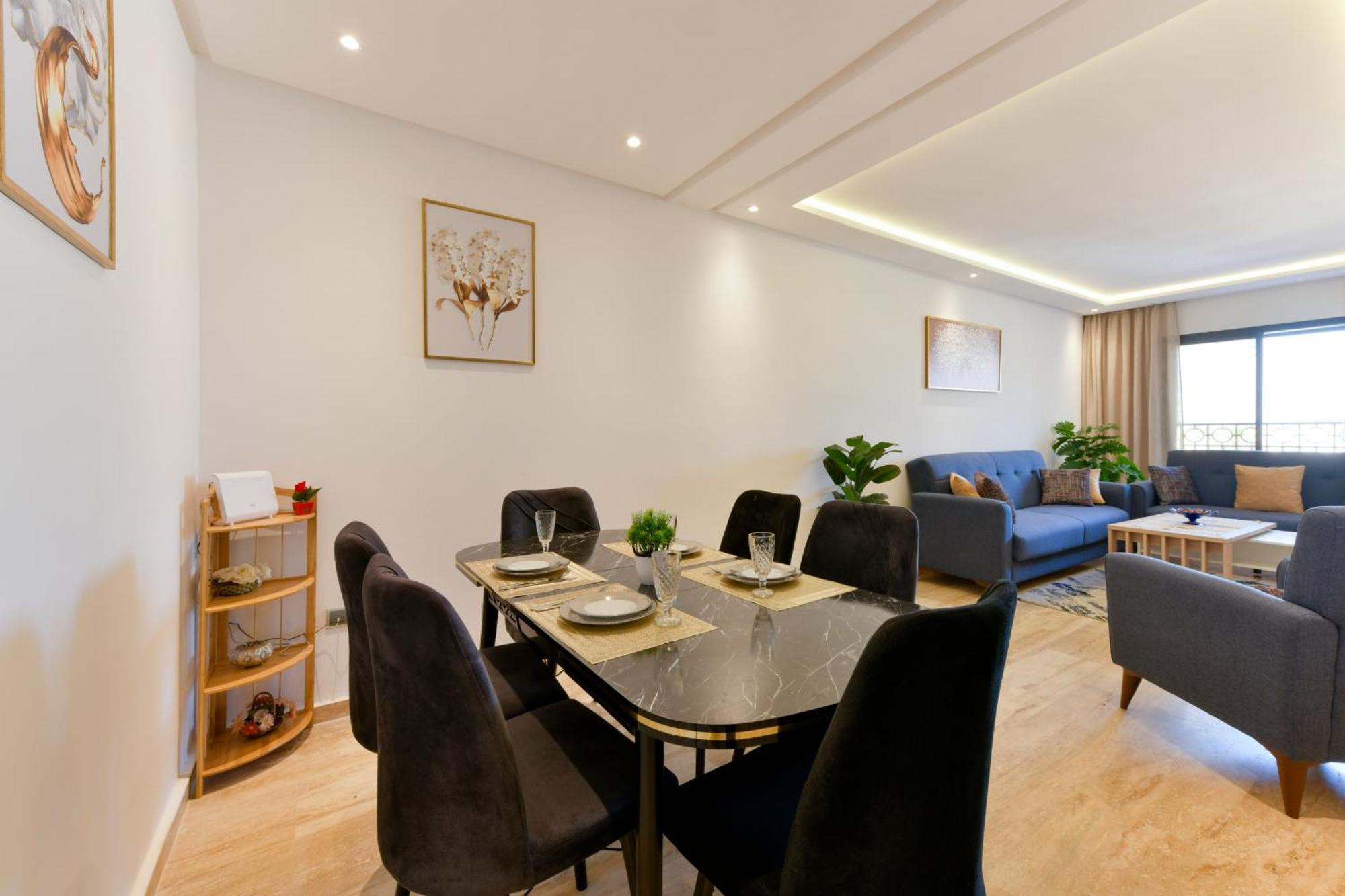 Appartement Charmant & Cozy - Centre Ville De Rabat Exterior photo